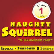 Naughty Squirrel Font